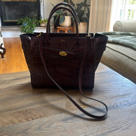 Mulberry Small Zipped Bayswater - Picture 8 of 9